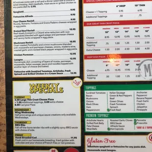 menu, sushi and sashimi