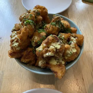 Fried Cauliflower Fritters