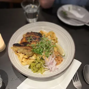 Fettuccine chicken Thai