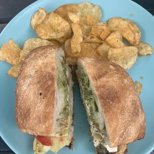 Chicken Pesto Sandwich