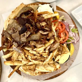 Meraki Gyro Platter