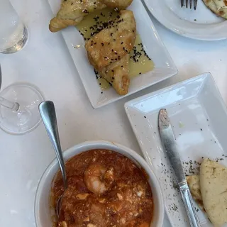 Shrimp Saganaki