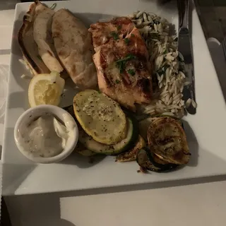 Grilled Salmon Platter