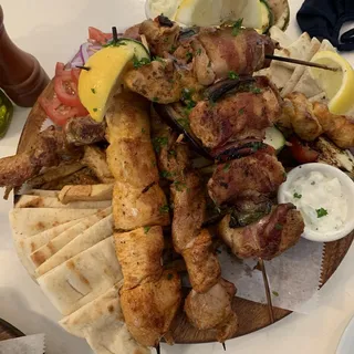 Kalamaki Souvlaki Platter