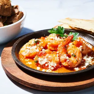 Ouzo Shrimp (Crushed Tomato, Feta, Garlic)