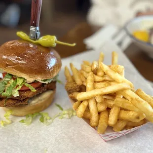 Athenian Chicken Sandwich