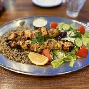 Chicken Kalamakia #chefskiss