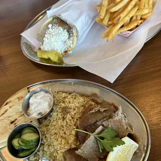 Kids Gyros Platter