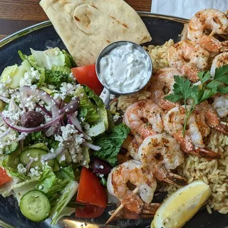 Shrimp Kalamaki