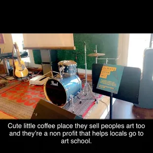 MusicL instruments available to play