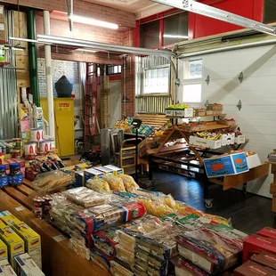 a variety of food items