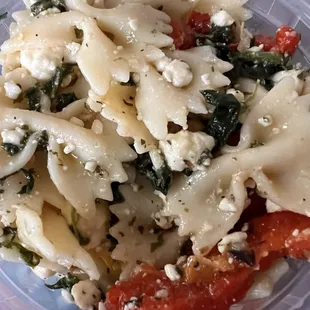 Pasta salad.