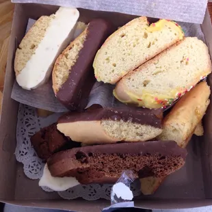 Assorted biscotti