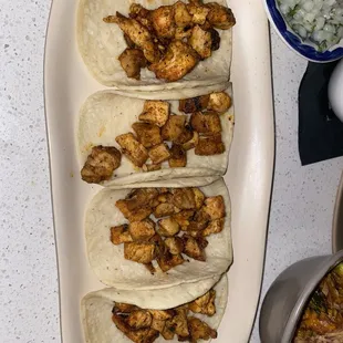 Chicken tacos