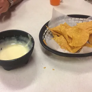 Chips and queso