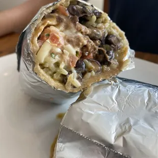 Barbacoa Burrito