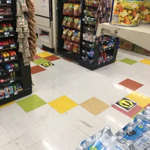 a grocery store aisle