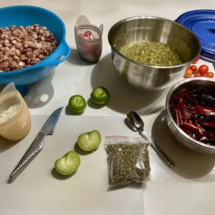 I got all the ingredients to make pozole