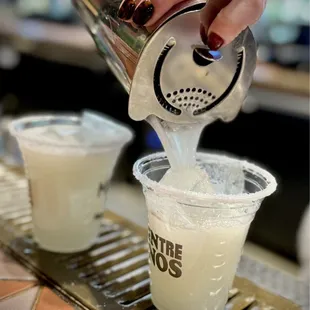 Happy hour margarita ($10), salud!!