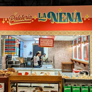 Paletas y Helados Stall