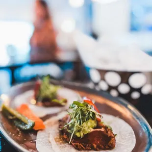 Jicama Ahi Tacos