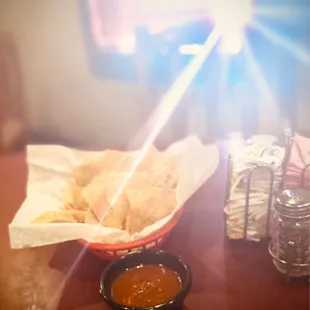 Complementary Chips &amp; Salsa