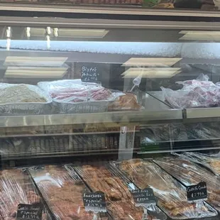 The Meat Counter with all the Goods!