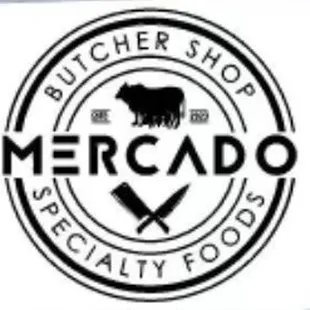 the logo of the butcher shop