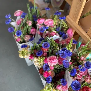Gorgeous flowers sourced from The Ecology Center.