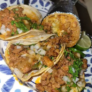 My sweet lady ordered us tacos!!! It arrived nice and hot