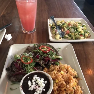 Tacos de Filete Lunch