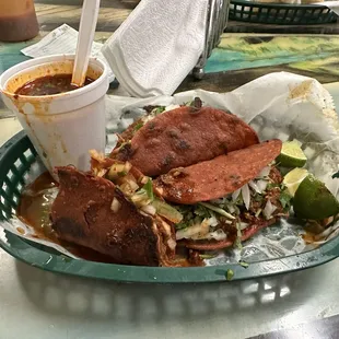 Tacos de Birria to die for