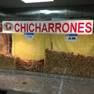 Chicharrones! This must be the world's largest chicharrones display, its certainly the largest I've ever seen.