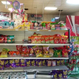 Mexican chips - Take your pic.  They have all things spicy.