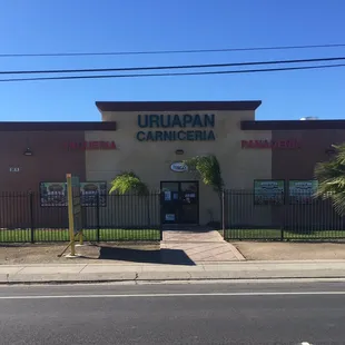 the front of a restaurant