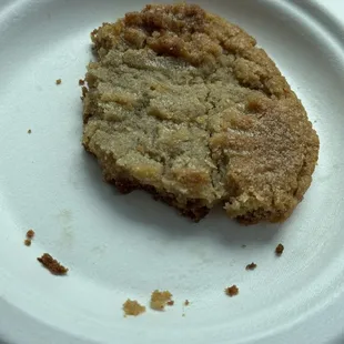 What&apos;s left of my Peanut Butter Cookie