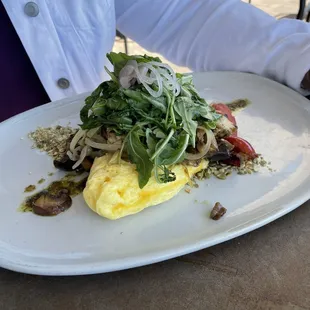 My friend&apos;s Roasted Veggies omelette!