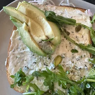 The saddest avocado toast there ever was $14