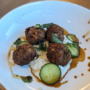 Lamb Meatballs | Instagram: @telephonesmoothie