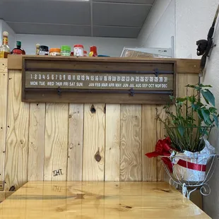 Cool calendar from the mercantile side ...