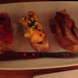 Bruschetta Trio