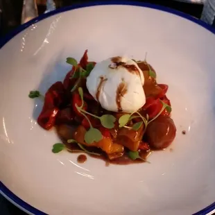 Burrata fatta in casa. It was amazing.