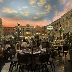 Outside terrace. Dreamy.