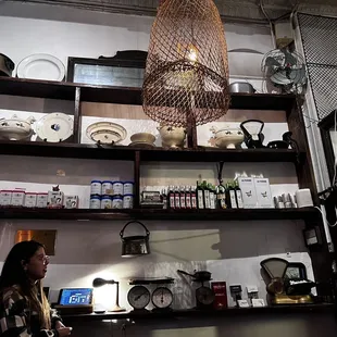 The welcome area has a great feeling of warmth