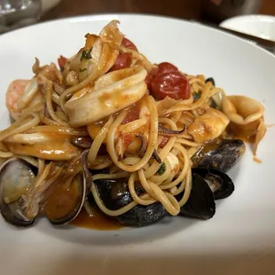 Linguine Al Frutti Di Mare