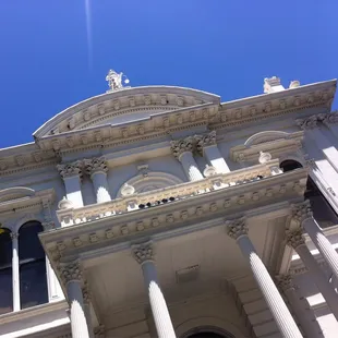 Look at the details of this courthouse