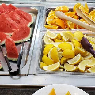 a variety of fruits and vegetables