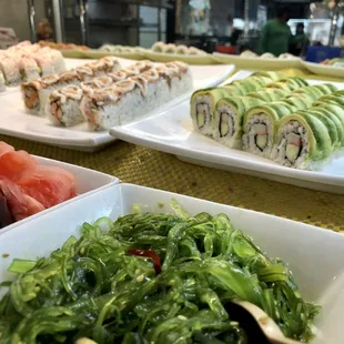 sushi and sashimi, sushi, sashimi, food