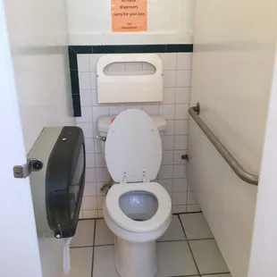 Clean toilets