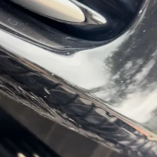 This is clear pictures of the damage to the C63 AMG vehicle